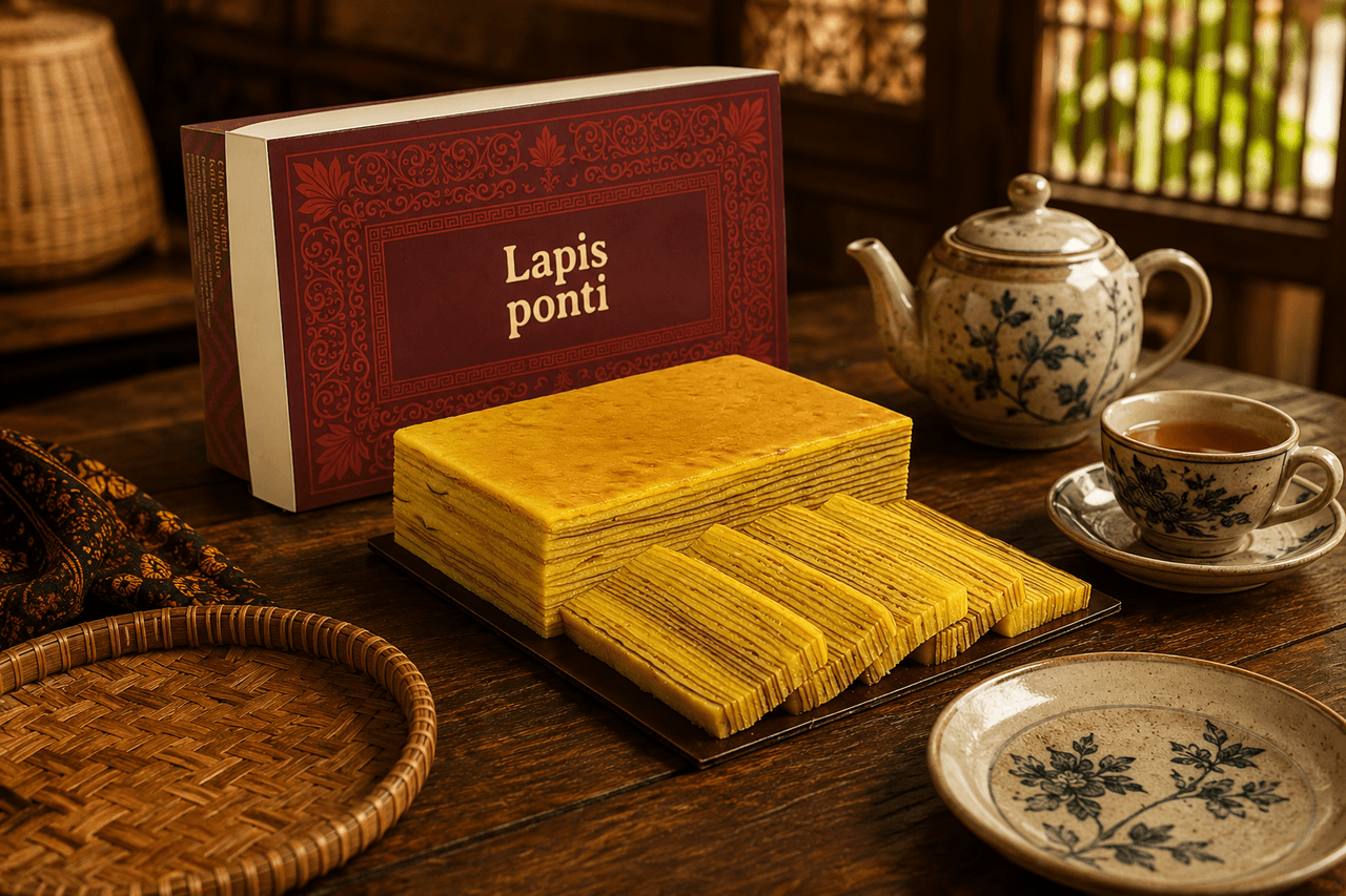 Deretan Kue Basah Tradisional Khas Pontianak dan Lapis Legit