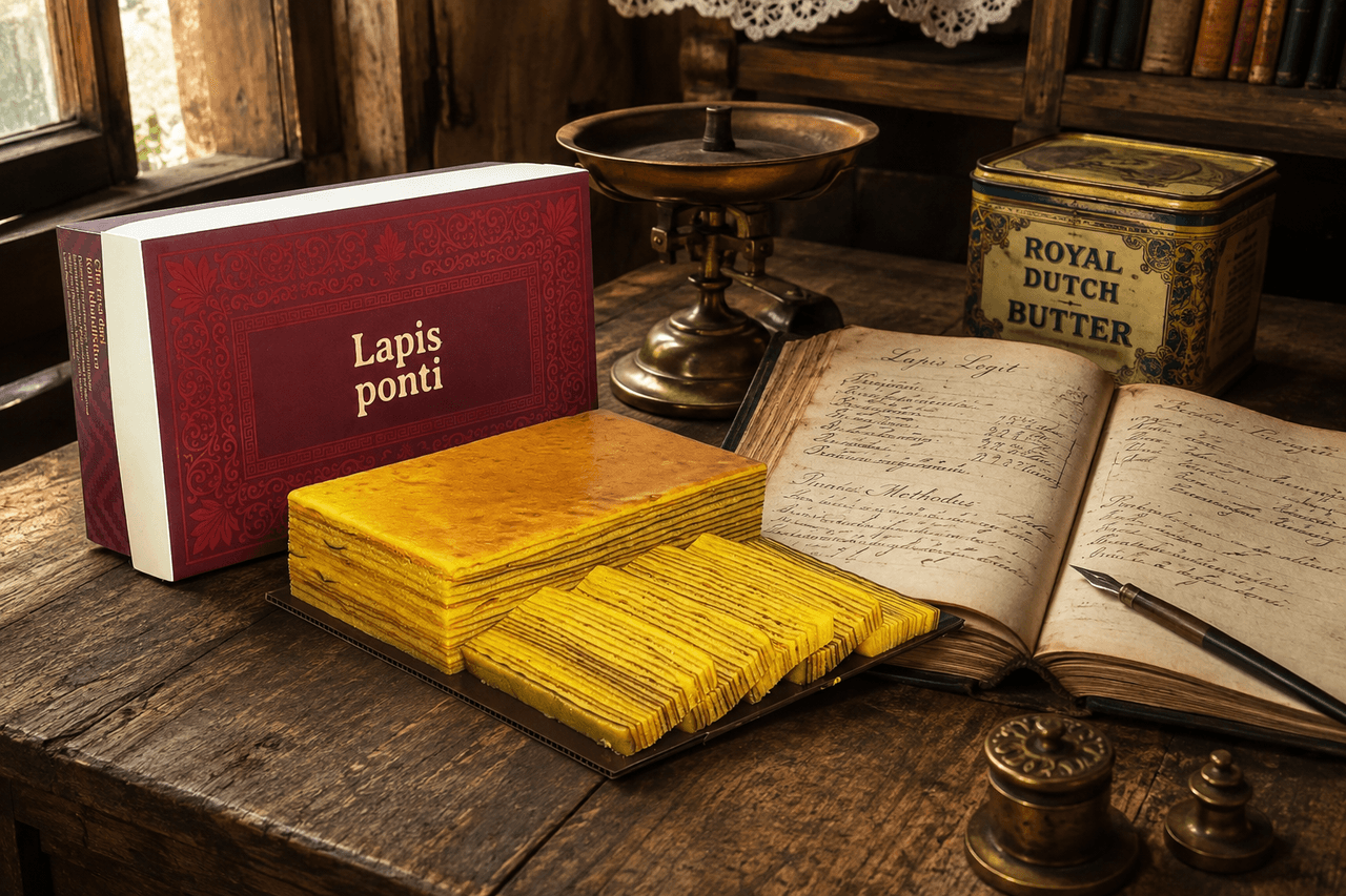 Dokumentasi Resep Kuno Lapis Legit Kalimantan