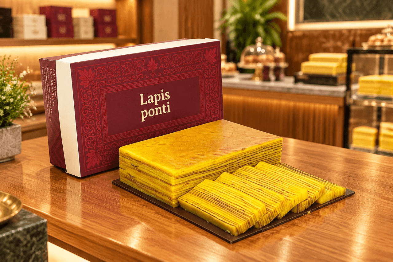 Layanan pick up lapis legit Pontianak di outlet resmi LapisPonti